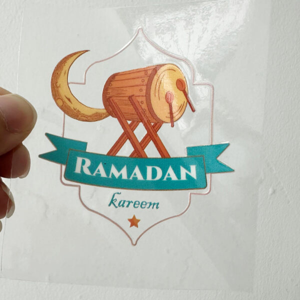 STIKER TOPLES KUE LEBARAN IDUL FITRI /  LEBARAN / STIKER KUE KERING HARI RAYA / STIKER RAMADAN UNTUK TOPLES HAMPERS